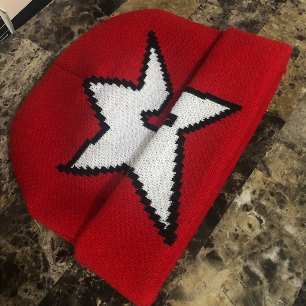 Carpet Company Red C Star Beanie